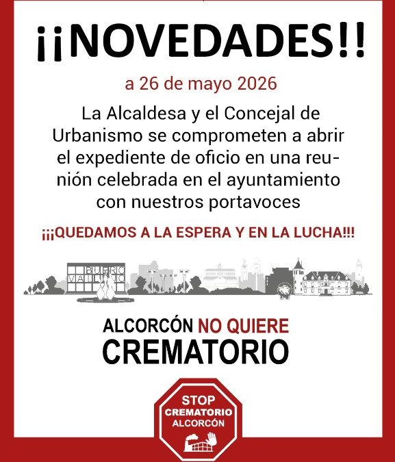 La Alcaldesa y el Concejal de Urbanismo se comprometen a abrir el expediente del crematorio